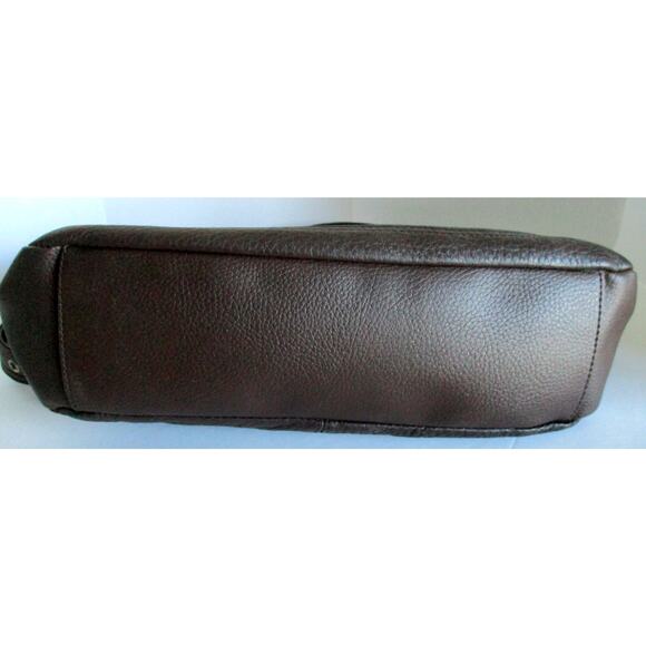 Stone & Co. Brown Leather Shoulder Adjustable Strap Purse - Picture 6 of 12